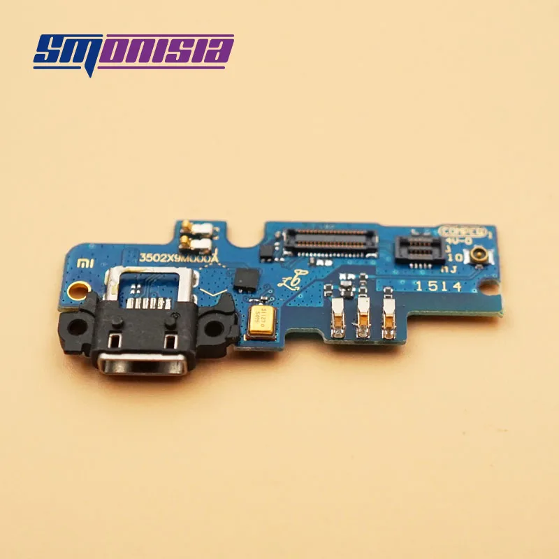 Smonisia 5 шт. зарядка через USB Порты и разъёмы Flex кабель для Xiaomi 4i Зарядное устройство Dock Connector Flex