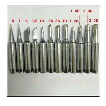 

100pcs Universal Nozzle 900M-T For 936 SAIKE ATTEN AOYUE KADA YIHUA Soldering Rework Station Iron Tsui Welding Nozzles