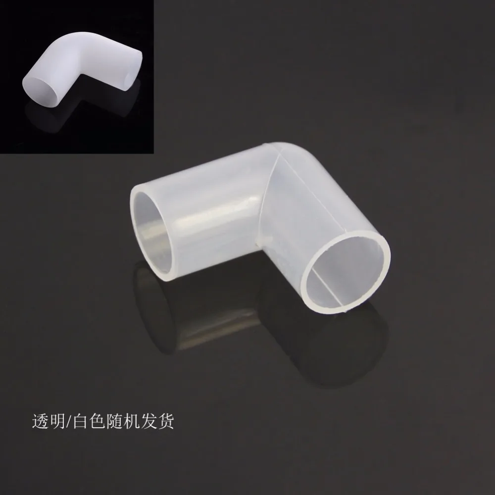 

Lot Of 20mm Equal Elbow Plastic Connector For Aquarium Tank Water Hose Pipe Tube