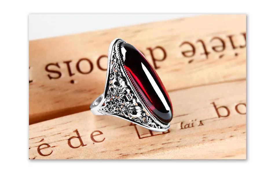 JIASHUNTAI ретро серебряные кольца для женщин винтажные большие кольца 925 пробы серебряные ювелирные изделия женские 4 цвета лучшие подарки