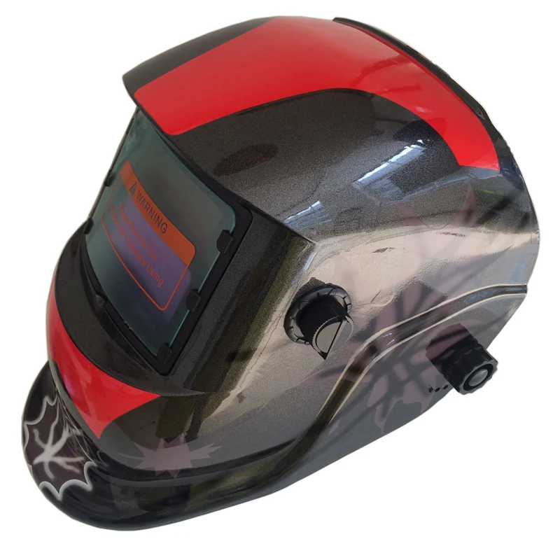 Кленовый лист сварочный шлем автоматический фильтр объектив CE утвержденный паяльная маска мощность сварочная машина часть быстрая TRQ-HD27-2200DE