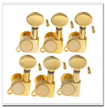 

1set 6R tunning pegs Tuners Machine Heads Gold High Quality
