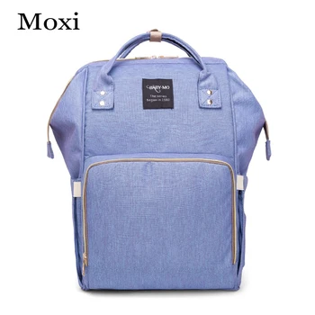 

New High Quality Canvas Mummy Maternity Diaper Bag Fashion Candy Color Mom Backpack Nappy Bag High Capacity Stroller Bag