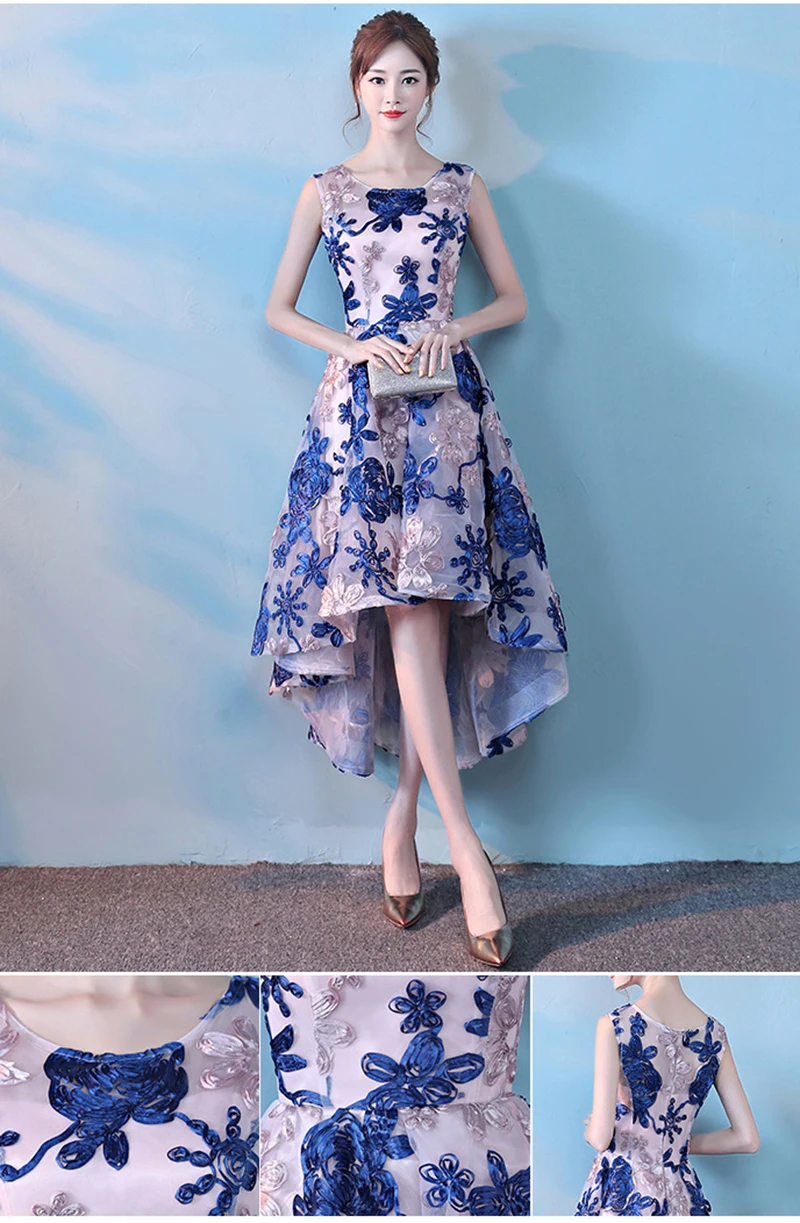 名媛连衣裙_晚礼服2019新款短裙前短后长派对显瘦名媛聚会---阿里巴巴_04