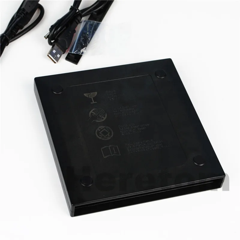 Heretom 12 7 мм USB 2 0 Внешний DVD/телефон IDE/ PATA к SATA корпус оптического диска для ноутбука
