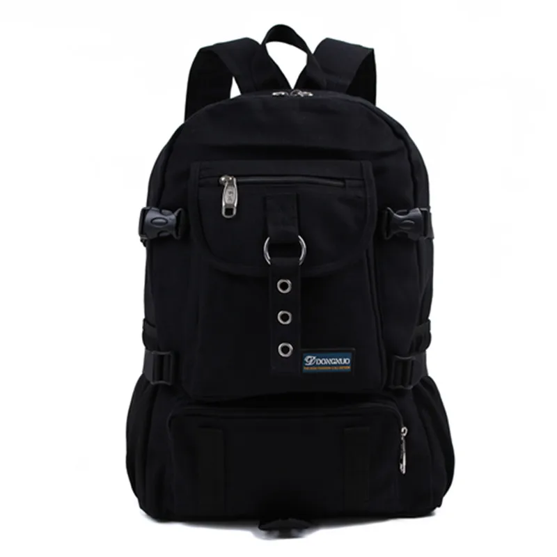 Мужской холщовый рюкзак на молнии с ремешком|travel backpacks for men|backpack designerbackpack fashion |