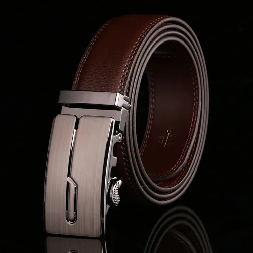 

2019 New Brand Designer Belts For Men Luxury Genuine Leather Belt Fashion High Quality Metal Automatic Buckle Men Strap