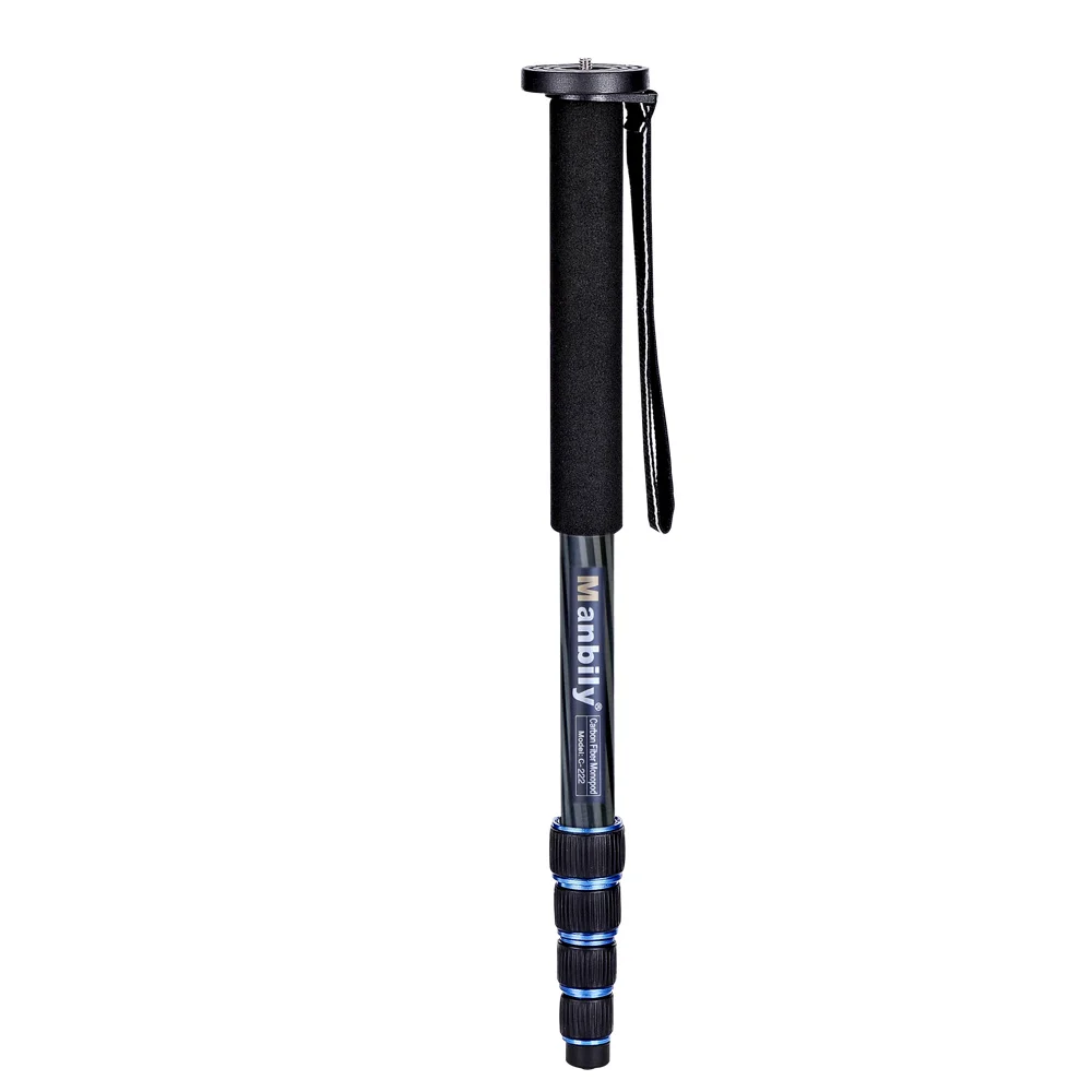 Manbily C 222 C222 Carbon fiber Camera monopod,portable professional