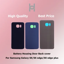 

Original Quality AAA Battery Door For Samsung Galaxy S6 S6 Edge Plus Back Housing Cover Replacement With Waterproof Adhesive