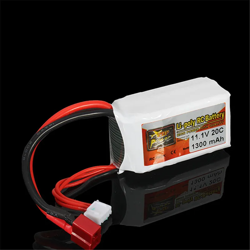 

High Power High Quality Rechargeable ZOP Power 3S 11.1V 1300MAH 20C Lipo Battery T Plug