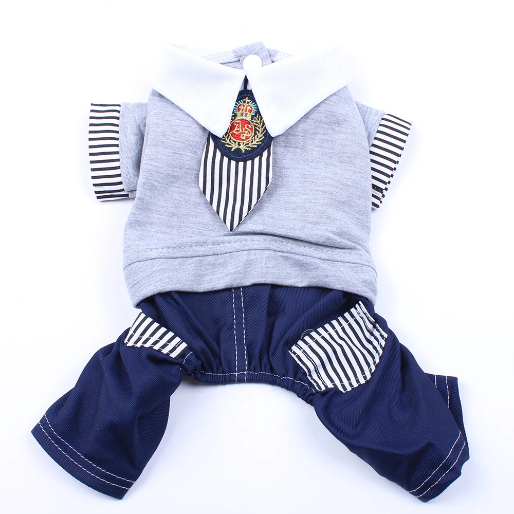 

Boy Pet Dog Jumpsuit Pants Cat Puppy Shirt T-Shirt Spring/Summer Clothes Appareel