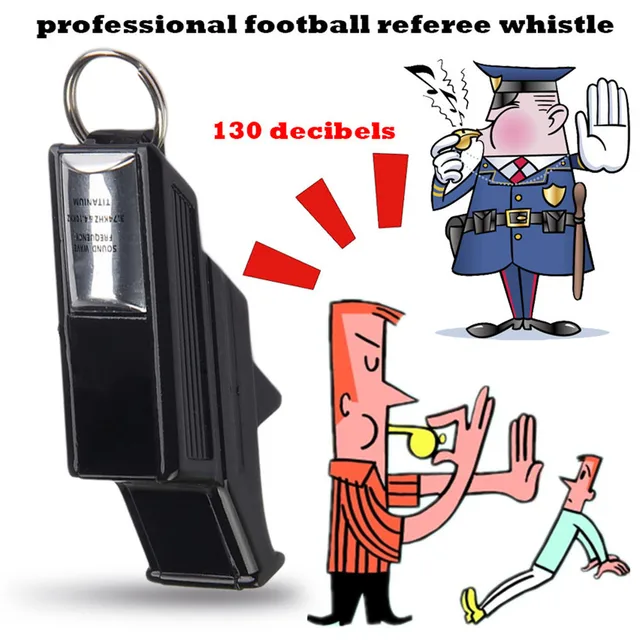 Professional Football Soccer Referee Whistle Basketball Referee Volleyball Whistle Sports