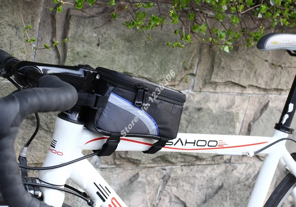 Perfect ROSWHEEL Hot Sale Bicycle Accessories Cycling Bike Frame Front Tube Touch Screen Bags Panniers Holder Pouch for Cell Phone 11 Perfect ROSWHEEL Hot Sale Bicycle Accessories Cycling Bike Frame Front Tube Touch Screen Bags Panniers Holder Pouch for Cell Phone 11