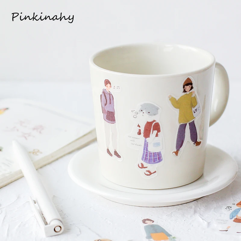 Kawaii Fashion Girl's Life серия дневников дневники наклейки для скрапбукинга милые