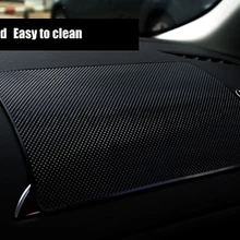 Горячая Распродажа 27x15 см ПВХ приборная панель липкий коврик физический Противоскользящий нескользящий коврик для телефона mp4 Pad gps автомобильные аксессуары черный цвет