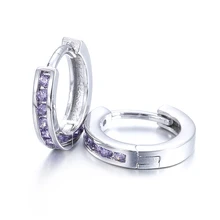 Стерлинговое Серебро 925 пробы, Модный Блестящий Кристалл, звезда, женский подарок на день рождения, женские серьги-гвоздики, ювелирные изделия, дешево, опт