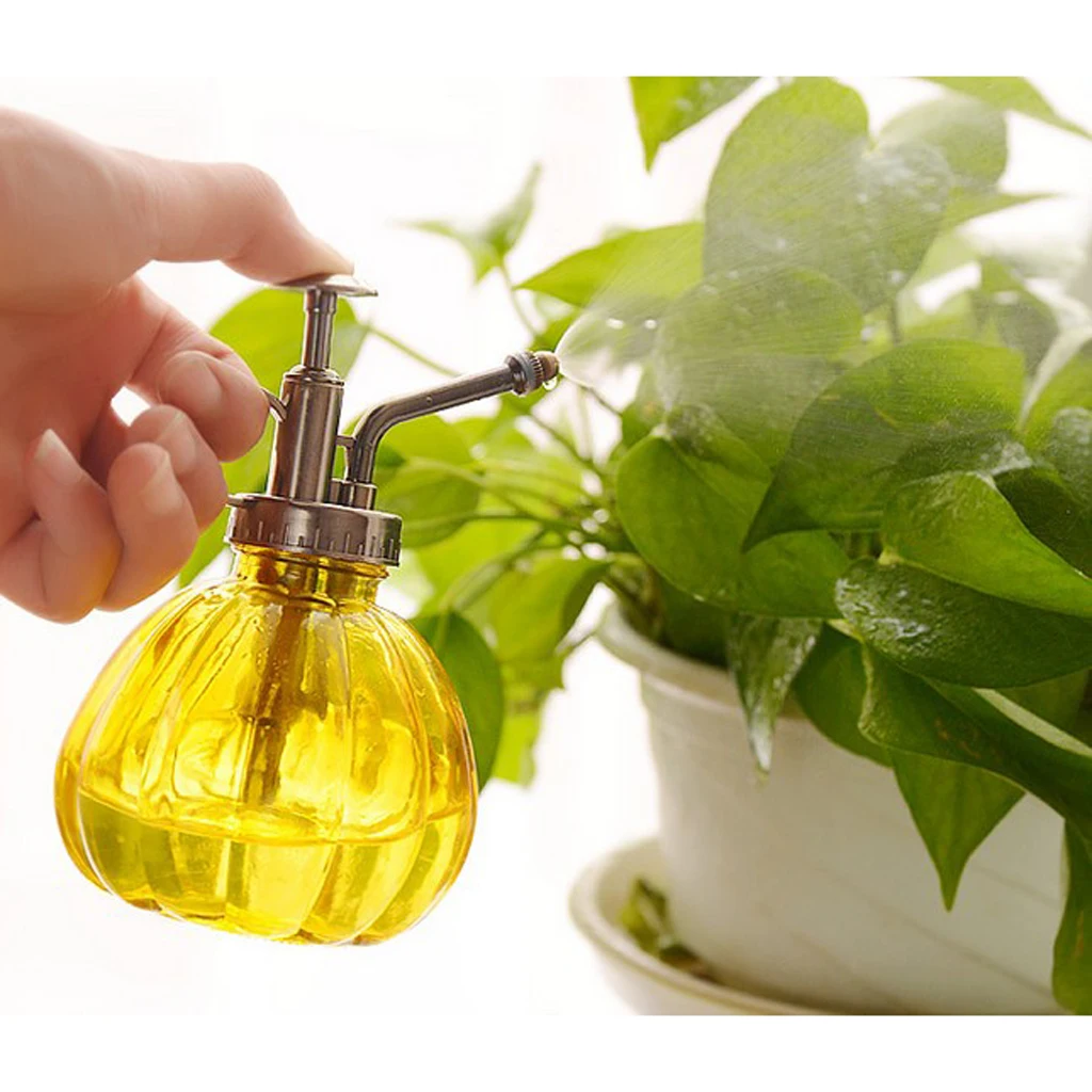 Vintage Sprayer Pressure Spray Bottle Garden Plant Flower Water Mist Bottle Glass Bottle Home Decorative for garden plant