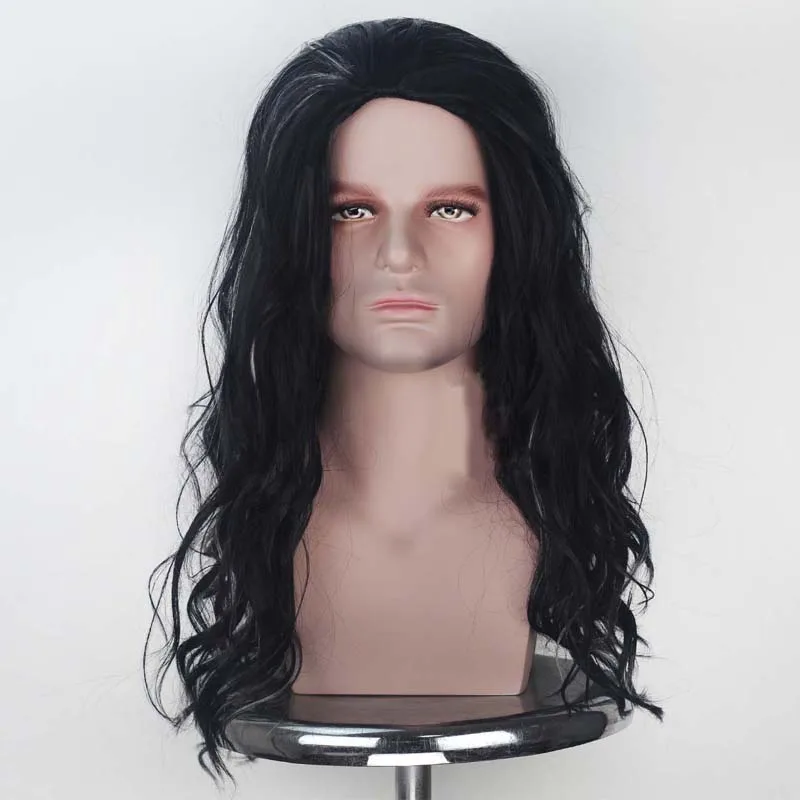 Coshome Aquaman Arthur Curry Queen Mera Cosplay Costume Wigs for Halloween Party (4)
