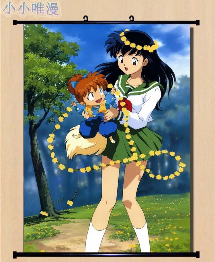 Японские декоративные картины аниме Inuyasha Higurashi Kagome &amp KAGURA Bankotsu Suikotsu домашний