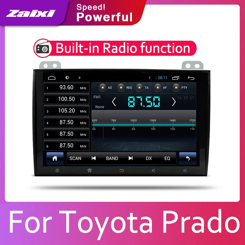 Flash Deal ZaiXi Car Android System 1080P IPS LCD Screen For Toyota Prado 120 2002~2009 Car Radio Player GPS Navigation BT WiFi AUX 1 Flash Deal ZaiXi Car Android System 1080P IPS LCD Screen For Toyota Prado 120 2002~2009 Car Radio Player GPS Navigation BT WiFi AUX 1