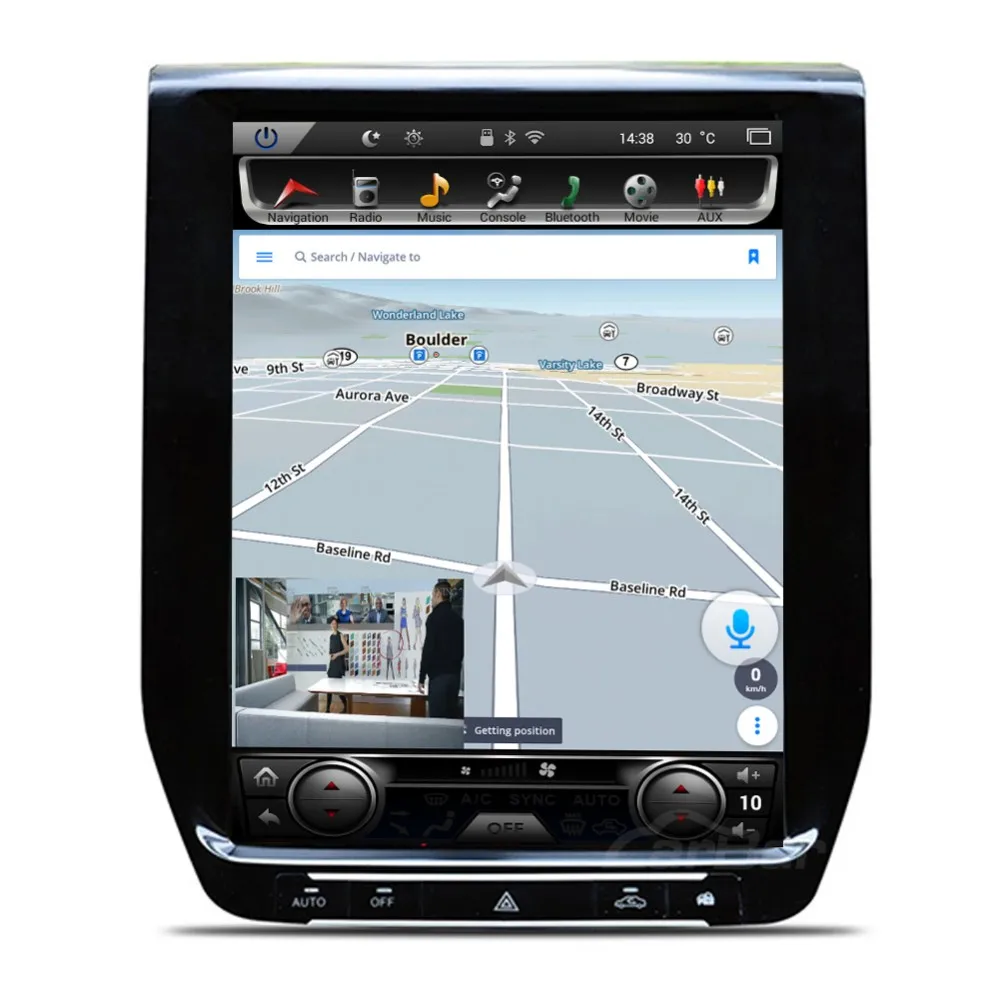 12," вертикальный Большой экран 1280*800 Android автомобильный DVD gps навигатор радио плеер для Toyota Land Cruiser ram 2GB Flash 32GB