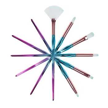 

15-Piece Diamond Heart-Shaped Brush Set Foundation Eyeliner Blush Makeup Concealer Brush Facial Makeup Brush