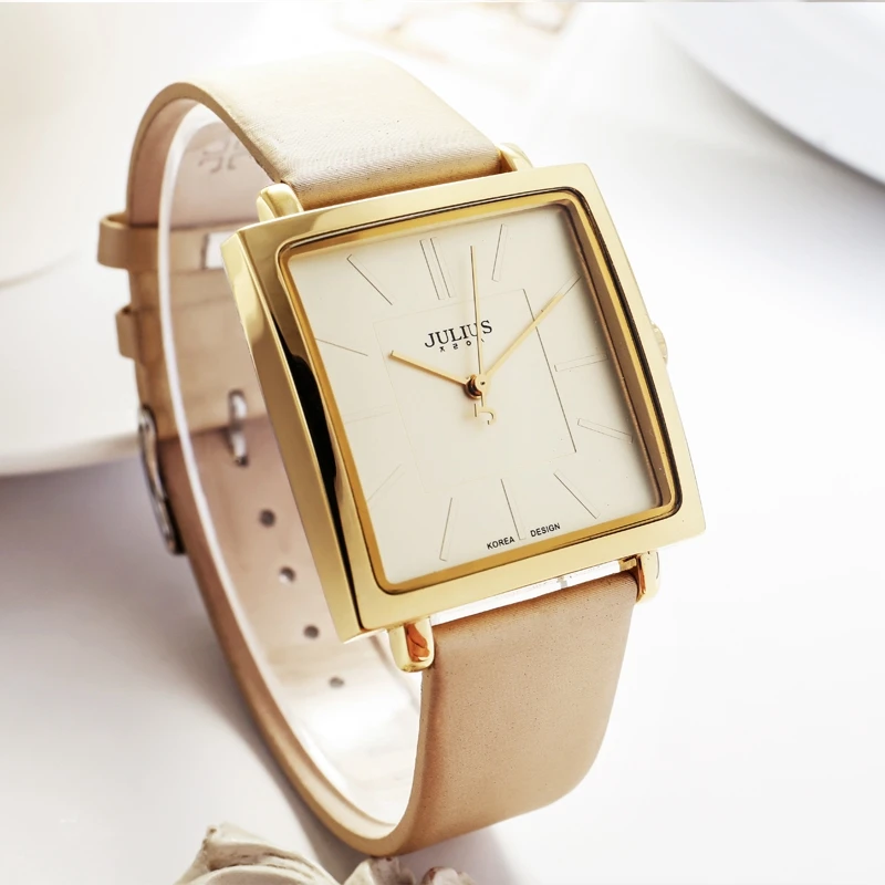 Новые женские часы лучшего качества кварцевые кожаные часы для девочек модное Повседневное платье большой циферблат простые часы водонепроницаемые Relogio Feminino