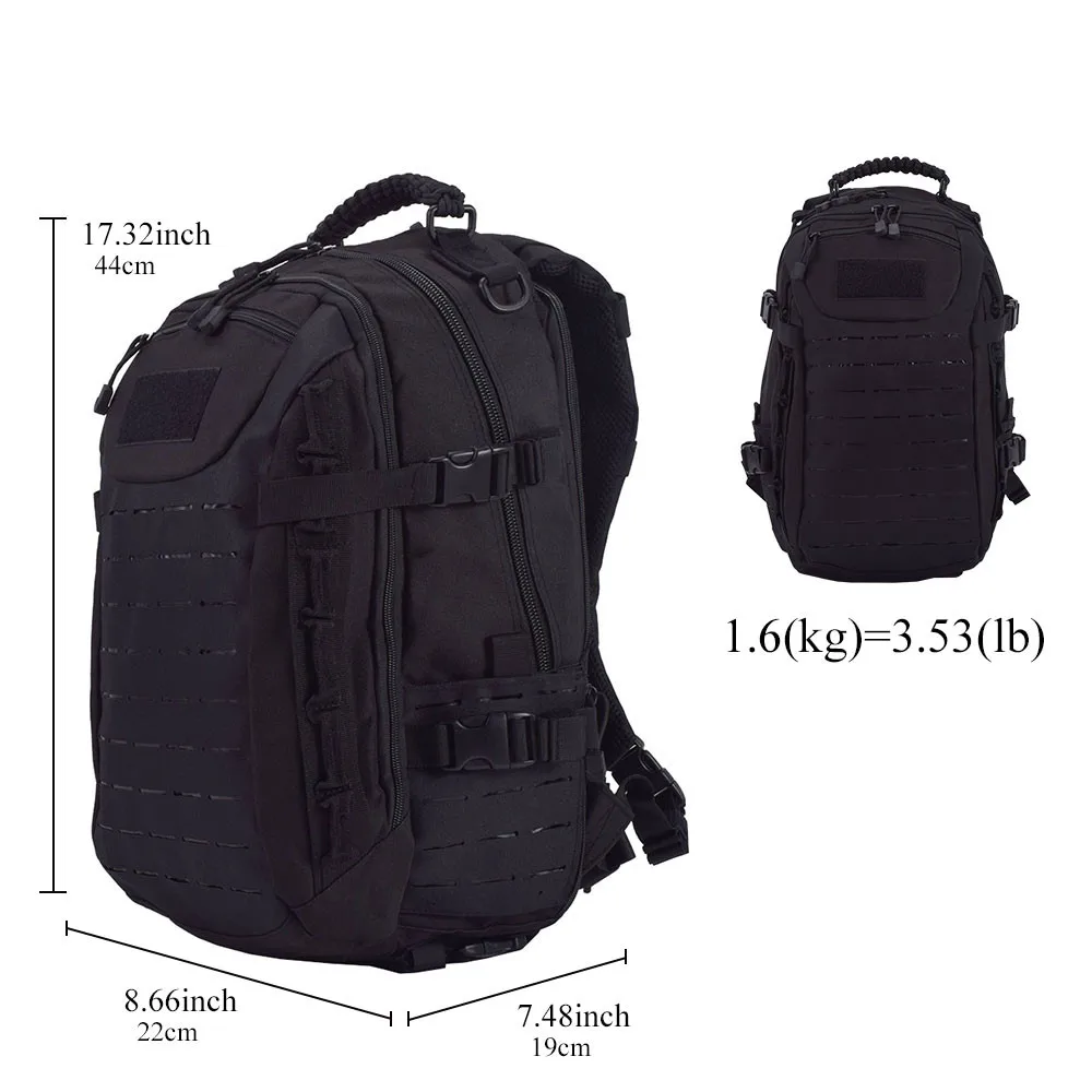 Tactical Backpack Laser Cut Molle PALS Dragon Egg Bag 25L Sport Bag Military Backpack Hiking Outdoor Bags EDC Tactical Rucksack Tactical Backpack Laser Cut Molle PALS Dragon Egg Bag 25L Sport Bag Military Backpack Hiking Outdoor Bags EDC Tactical Rucksack