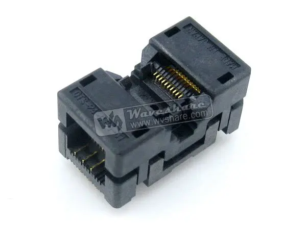 OTS-20(24)-0.65-01 SSOP20 TSSOP20 Enplas IC Test Burn-in Socket Programming Adapter 0.65mm Pitch 4.4mm Width