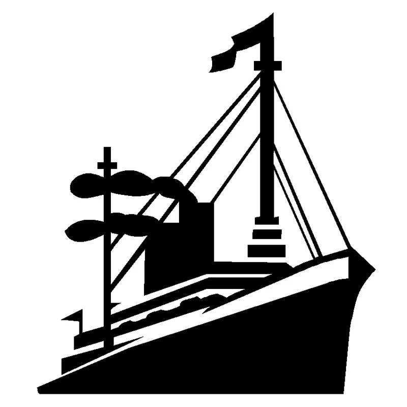 Pirate ship Personalized Name vinyl wall decal art sticker boys room decor
