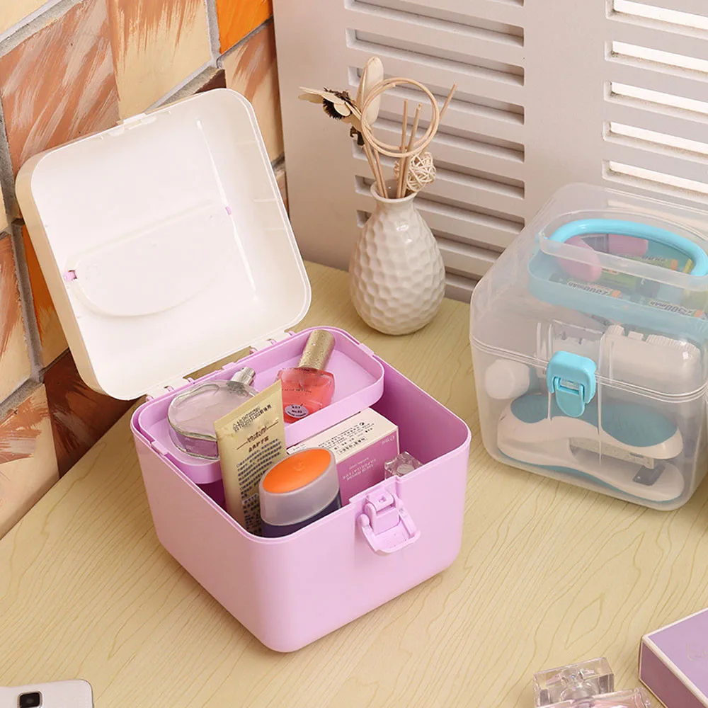 

Colorful Transparent Plastic With Lid Storage Box Collection Container Case for storing craft items,beads,photograph,cosmetic