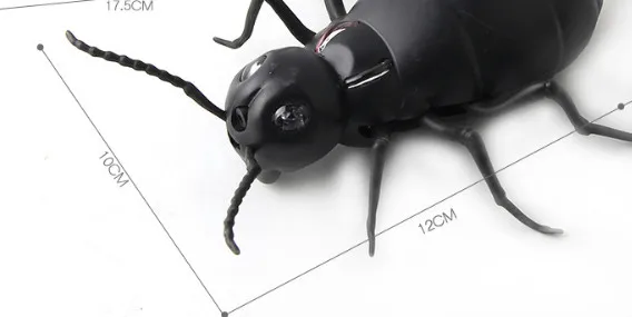 Игрушка для собак, Электрический радиоуправляемый крутой светильник, поддельное насекомое, пульт дистанционного управления, сороконожка, креативная электрическая хитрая забавная игрушка для кошек