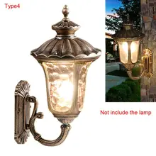 IP65 Водонепроницаемый Открытый Винтаж вилла сад энергосберегающий светодиодный настенный светильник фонарь садовый светильник алюминиевый сплав Универсальный E27