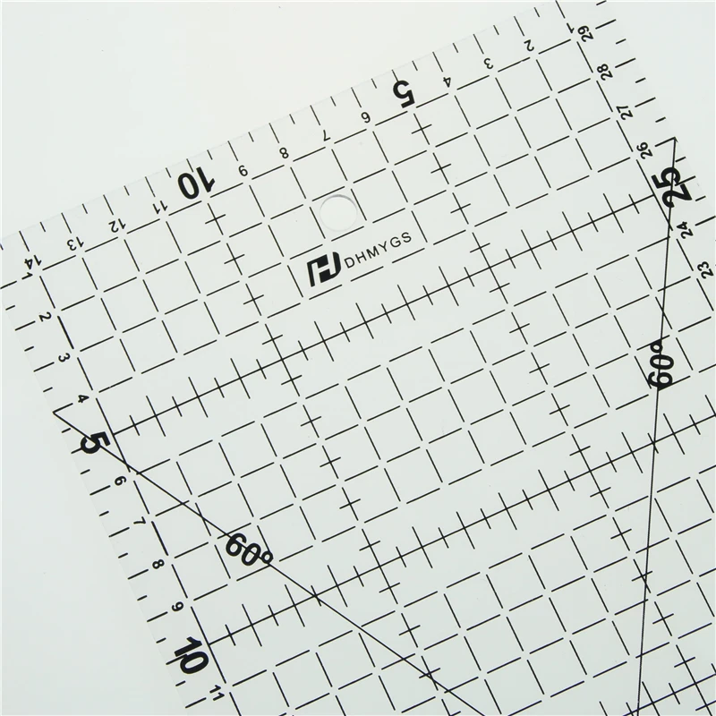 1 шт. 30*15 см Лоскутная линейка инструменты для квилтинга Высококачественный акриловый материал прозрачная шкала линейки школьные принадлежности