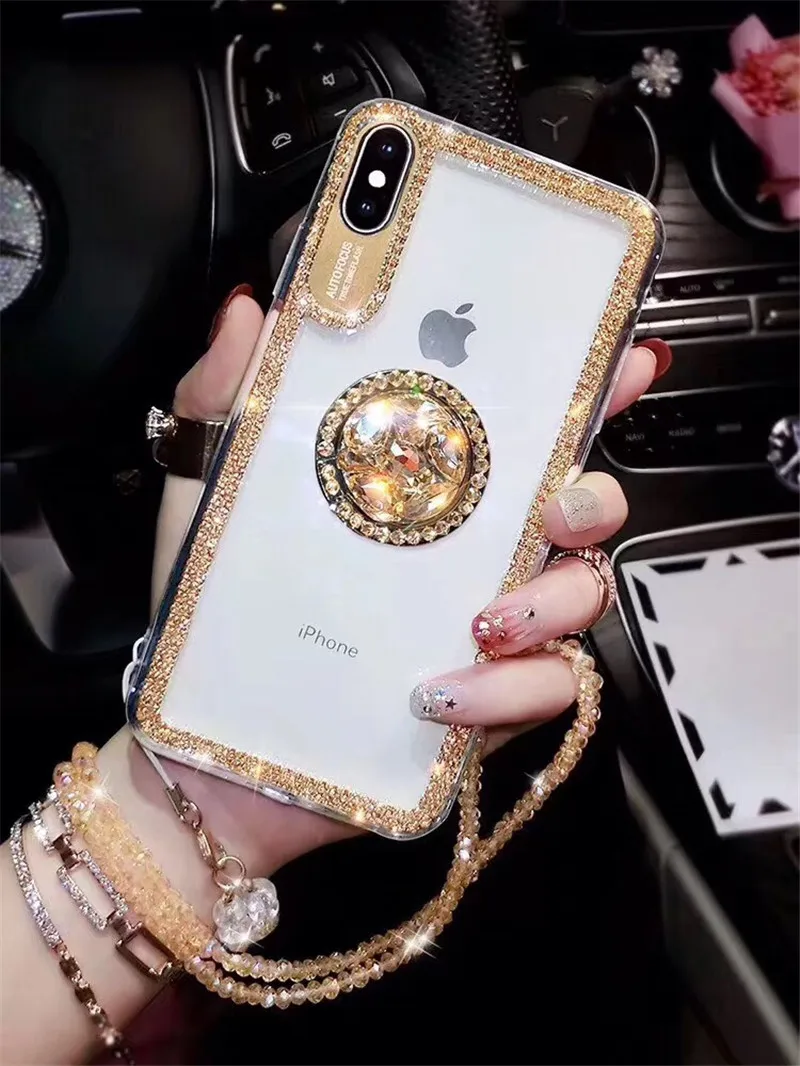 Шикарные чехлы для телефонов с кристаллами и бриллиантами для huawei P30 P30 Pro P30 lite, блестящие стразы, задняя крышка для huawei Honor 9 10 lite, чехлы