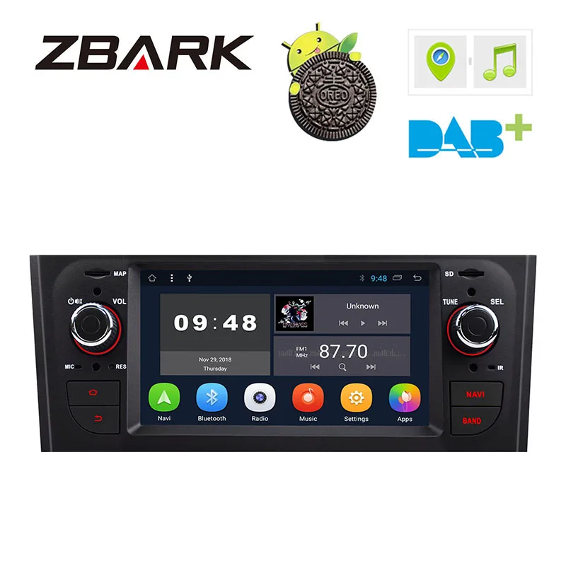 

6.1 inch HD Digital Car Stereo GPS Android 8.1 for FIAT Grande Punto 199/310 2005-2009 Linea 323 2007-2011 YHTPD3L