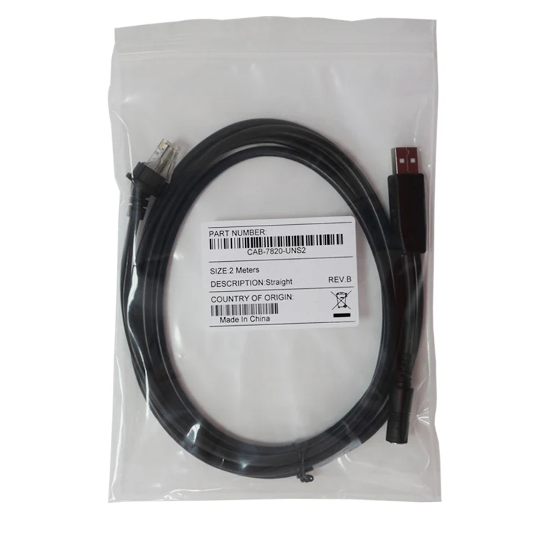 2 м USB прямой кабель для Honeywell MS7820 MS7580 7580g сканера штрих кода|cable for|cable for usbcable 2m |
