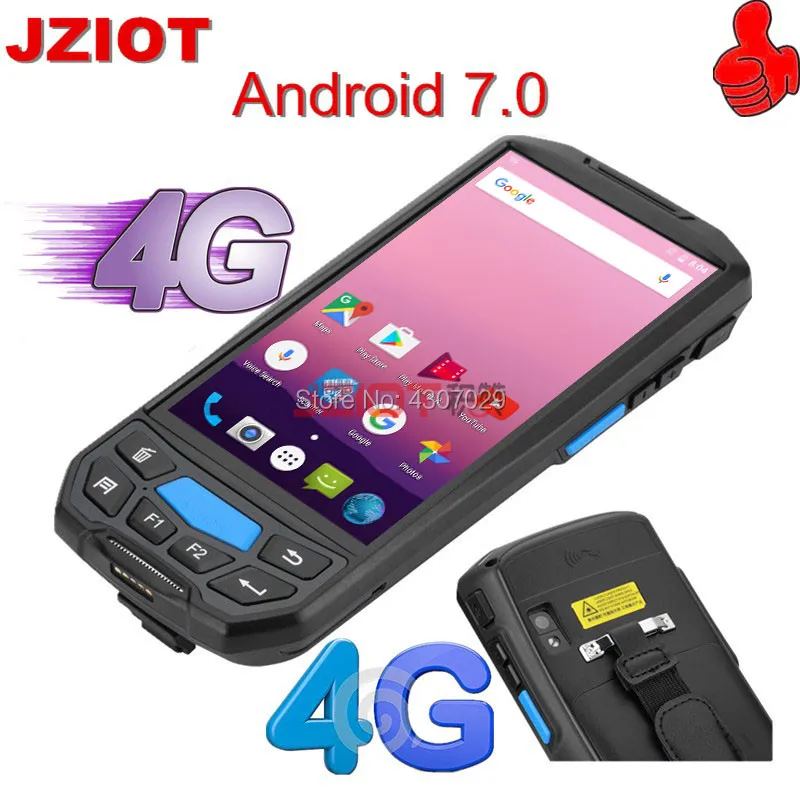 Android PDA V9000 терминал данных с термопринтером NFC считыватель bluetooth WIFI GPS | Компьютеры