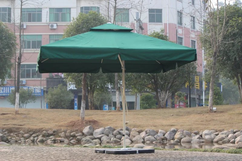 S 3 meters square outdoor umbrellas patio umbrella booth garden Rome