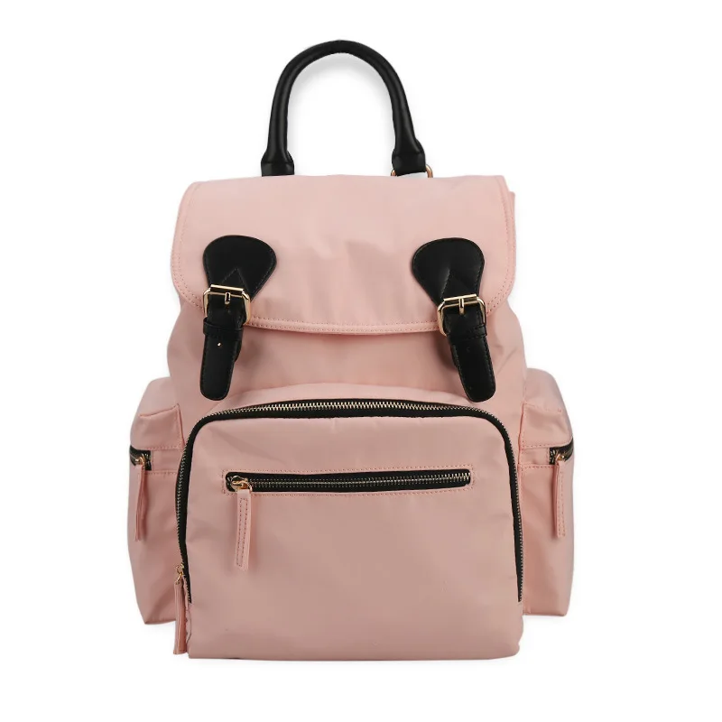 Solid color 01 Сумка для подгузников рюкзак для мам детская коляска Сумка водонепроницаемая сумка Оксфорд пеленки для ухода Сумка для беременных дорожный рюкзак с фотоизображением для ухода за ребенком - Цвет: Solid color 01