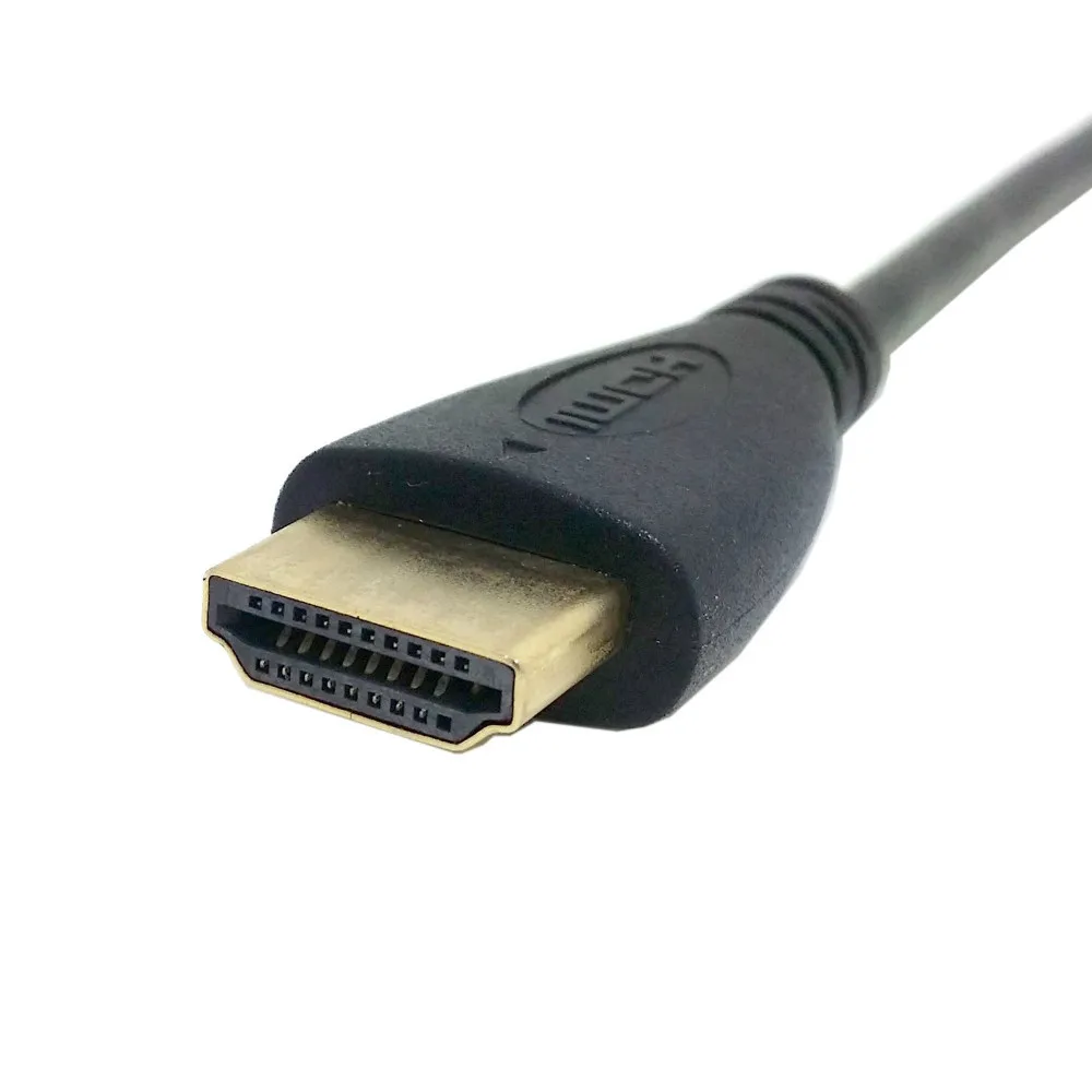 Кабель кабеля 20 см разъем micro-HDMI Женский к HDMI Мужской адаптер кабель для планшета и сотового телефона