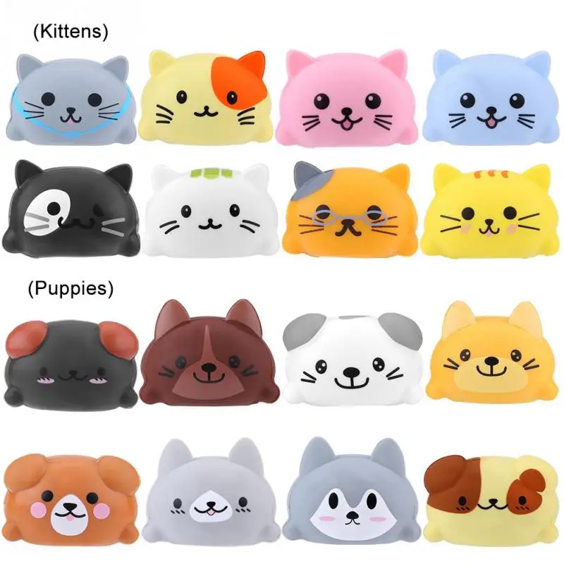 8Pcs/set Music Kittens Piano Musical Animal Squishy Toys for Kids Children Gifts 