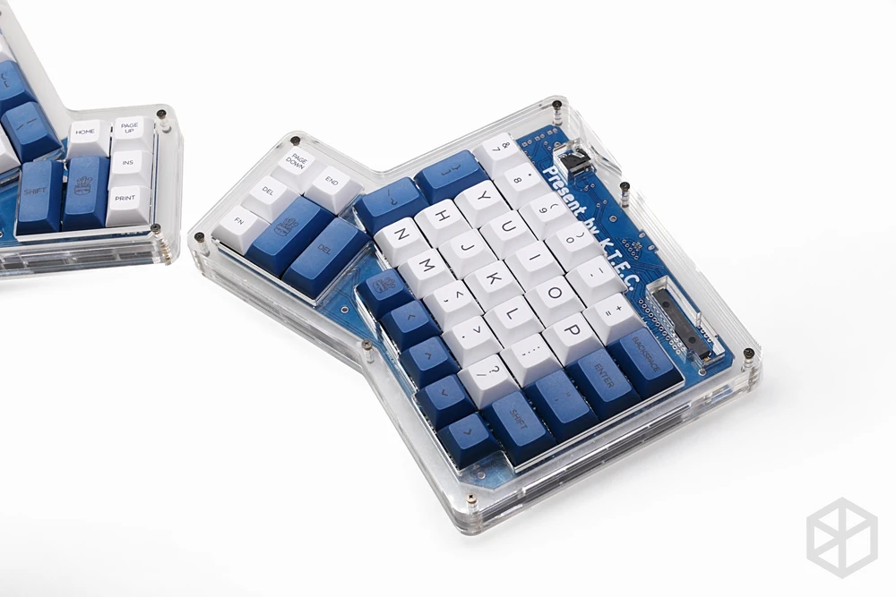 Dsa ergodox ergo pbt dye subbed keycaps пользовательские механические клавиатуры Бесконечность ErgoDox эргономичная клавиатура keycaps белый синий