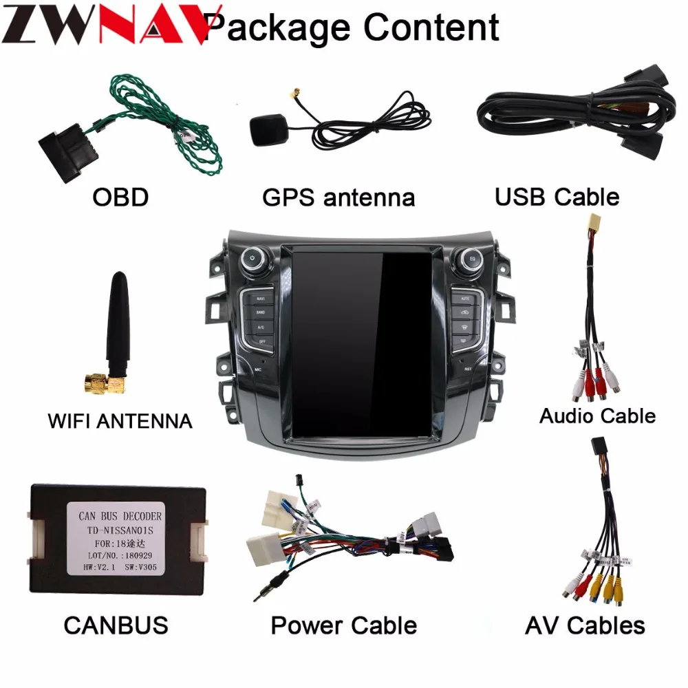 Cheap Tesla style 10.4 BIG Screen Android 7.1 Car gps navigation unit For Nissan NP300 2014 2015 2016 2017 2018 radio stereo BT no dvd 5
