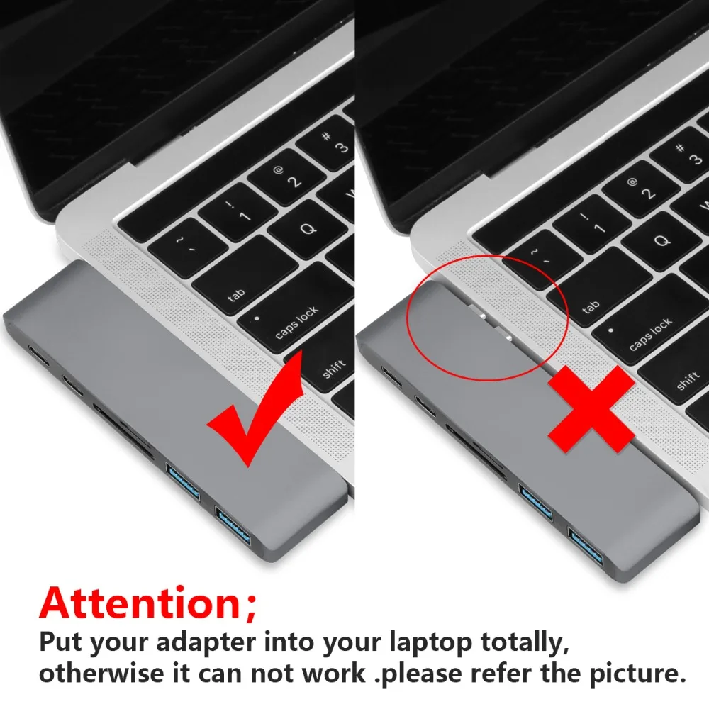 Продажа Двойной Порты font b USB b font C концентратор font b USB b font C до 4K HDMI адаптер Thunderbolt 3 Dual font b USB b font 3,1 данных Тип C концентратор TF SD font b USB b font C PD адаптер для MacBook Pro Air 13 2019
