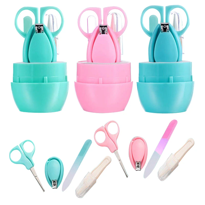 

Hot Sale Baby Nail Clipper Infant Finger Trimmer Scissors Daily Care Multi-functional And Convenient 3 Colors health care