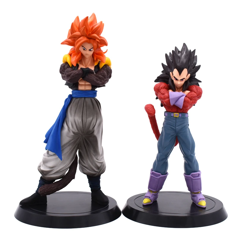 

2pcs/Set Dragon Ball Z Figurines Son Goku Gogeta Vegeta Super Saiyan 4 Dragonball Super PVC figure Collection Toys