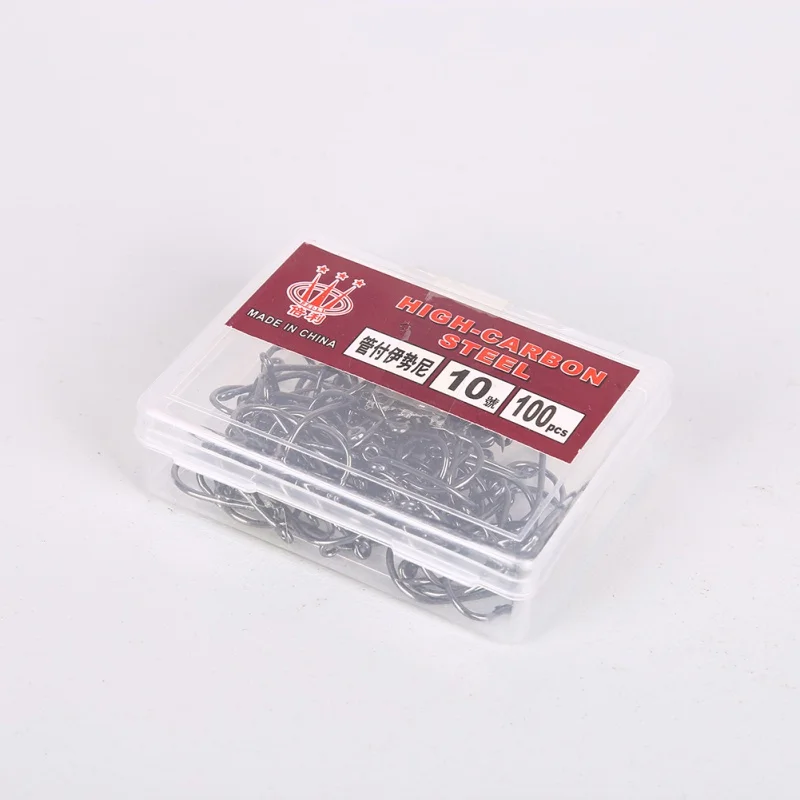 100pcs Fishing Bait With Box Barb Fishhook Lure Fishing Tackle With Box Size 4/6/8/10/12 Wholesale Dropship new 100pcs Fishing Bait With Box Barb Fishhook Lure Fishing Tackle With Box Size 4/6/8/10/12 Wholesale Dropship new