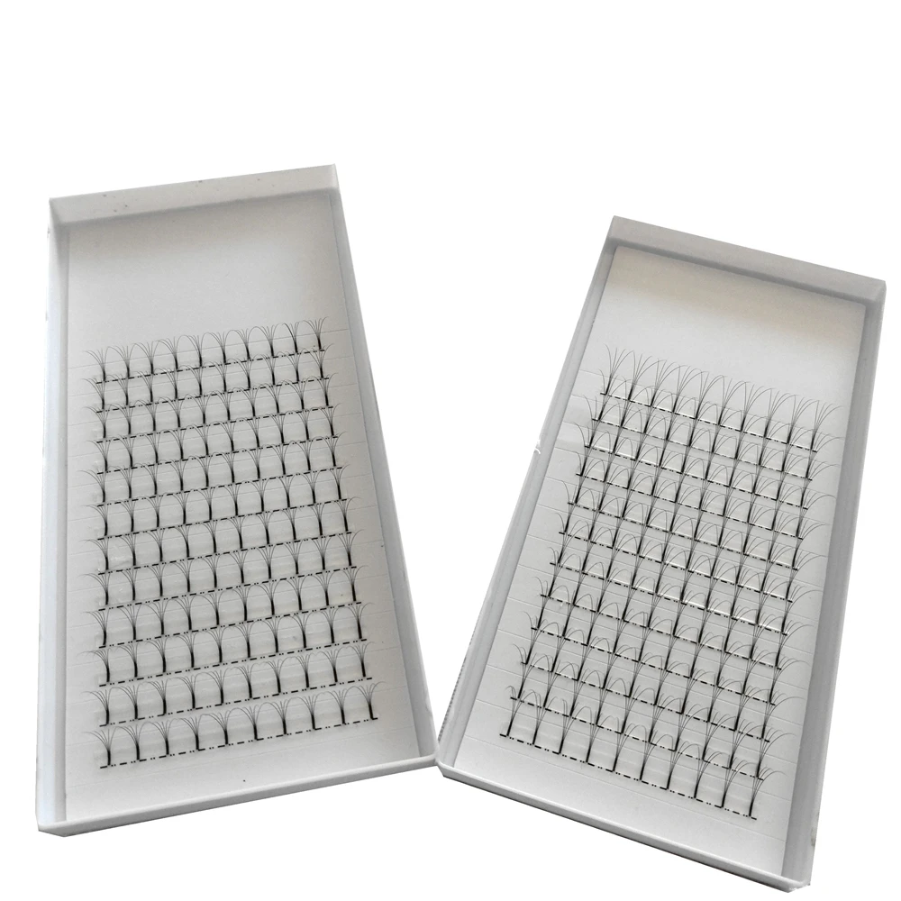 

VolumeLash 10 Trays Cilios C D Curl 0.07/0.10mm Thickness Individual Long Stem 3D Mink Eyelashes Fans Soft Volume Lashes