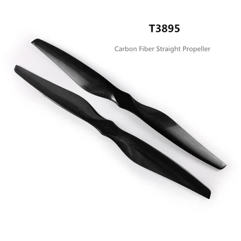 

Carbon fiber Straight Professional Helicopter Blade T3895 Large Load Heavy Pull for DIY Agriculture Plant Drone Accessories
